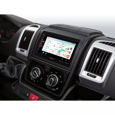 Multimedia player auto Alpine INE-W611D, 4x50W, FM, DVD, CD, Bluetooth, USB, Aux, GPS, ecran 6.5'', compatibil iPod/iPhone, Android [7]
