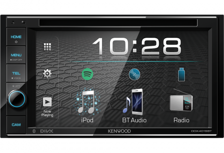 Playere multimedia 2DIN - Multimedia player auto KENWOOD DDX-4019BT, 4X50W, 2DIN, DVD, USB, Ipod/Iphone, Android, Bluetooth