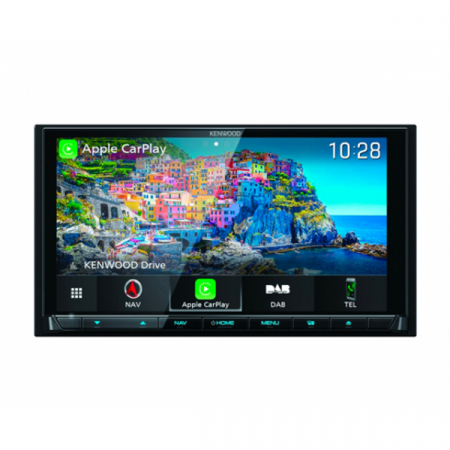 Playere multimedia 2DIN - Multimedia player auto Kenwood DNX9190DABS, 4x50W, FM, DVD, CD, USB, Bluetooth, GPS, ecran 6.8", Android, iPhone/iPod
