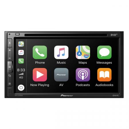 Playere multimedia 2DIN - Multimedia player auto Pioneer AVH-Z5200DAB, 4x50W, DVD/CD, FM, DAB+, Bluetooth, USB, Aux, ecran LCD 6.8'', compatibil iPod/iPhone, Android