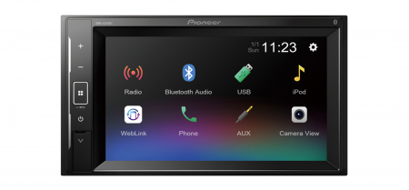 Multimedia player auto Pioneer DMH-A240BT, 2DIN, Ecran tactil 6.2 inch, Mirroring prin USB, Bluetooth, 4x50W, USB, AUX [2]