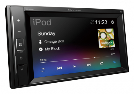 Multimedia player auto Pioneer DMH-A240BT, 2DIN, Ecran tactil 6.2 inch, Mirroring prin USB, Bluetooth, 4x50W, USB, AUX [1]