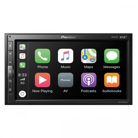 Multimedia player auto Pioneer SPH-EVO62DAB, 4x50W, FM, Bluetooth, USB, Aux, ecran LCD 6.8'', compatibil iPod/iPhone, Android [3]