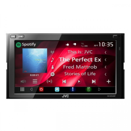 Subwoofere & boxe auto - Multimedia player JVC KWM540BT, 4x50W, FM, USB, Bluetooth, ecran LCD 6.8"