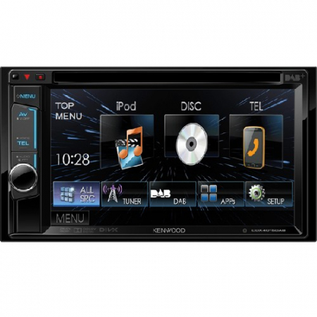 Multimedia player Kenwood DDX-4015DAB, Bluetooth, USB, iPod, 4x50W, ecran 6.2" [2]