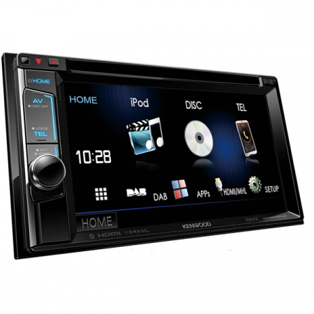 Multimedia player Kenwood DDX-5016DAB, 4x50W, DVD, CD, FM, USB, Aux, Bluetooth, IPod/IPhone, Android, ecran de 6.2" [2]