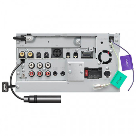 Multimedia player Kenwood DDX-5016DAB, 4x50W, DVD, CD, FM, USB, Aux, Bluetooth, IPod/IPhone, Android, ecran de 6.2" [1]