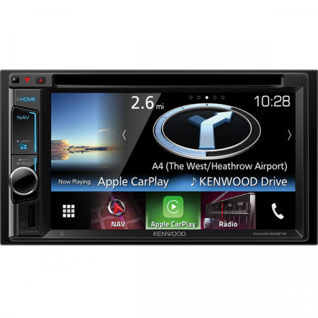 Playere multimedia 2DIN - Multimedia player Kenwood DNX-5160BTS, 4x50W, DVD, CD, FM, USB, Aux, SD card, Bluetooth, IPod/IPhone, Android, GPS, ecran de 6.2"
