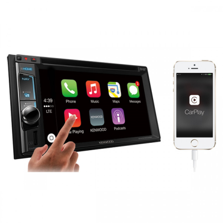 Multimedia player Kenwood DNX-5160DABS, 4x50W, DVD, CD, FM, USB, Aux, SD card, Bluetooth, IPod/IPhone, Android, GPS, ecran de 6.2" [1]
