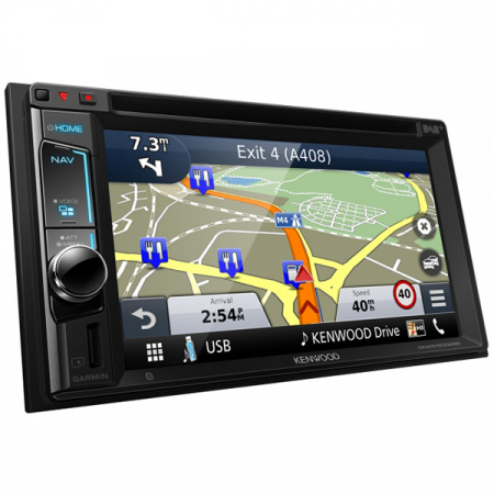 Multimedia player Kenwood DNX-5160DABS, 4x50W, DVD, CD, FM, USB, Aux, SD card, Bluetooth, IPod/IPhone, Android, GPS, ecran de 6.2" [3]