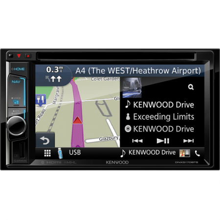 Multimedia player Kenwood DNX-5170BTS, 4x50W, DVD, CD, FM, USB, Bluetooth, IPod/IPhone, Android, ecran de 6.2" [5]