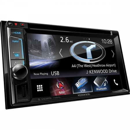 Multimedia player Kenwood DNX-5170BTS, 4x50W, DVD, CD, FM, USB, Bluetooth, IPod/IPhone, Android, ecran de 6.2" [4]