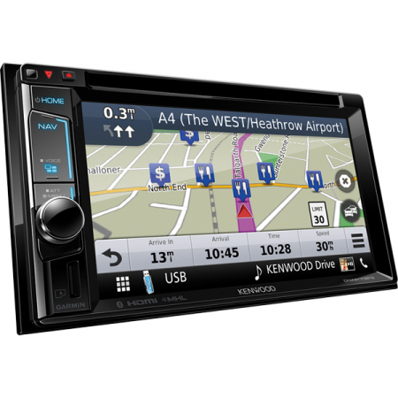 Multimedia player Kenwood DNX-5170BTS, 4x50W, DVD, CD, FM, USB, Bluetooth, IPod/IPhone, Android, ecran de 6.2" [8]