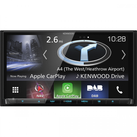 Multimedia player Kenwood DNX-8170DABS, 4x50W, DVD, CD, FM, USB, SD card, Bluetooth, IPod/IPhone, Android, GPS, ecran 7" [3]