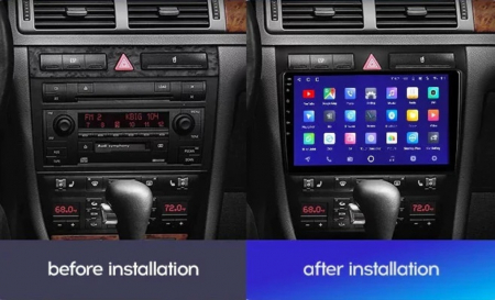 Navigatie auto Teyes CC2 PLUS, AUDI A6 C5 1997-2004, 4G, Wi-Fi, 4+64GB, 9" QLED, Octa-Core 1.8Ghz, Android, Bluetooth 5.1, DSP [2]