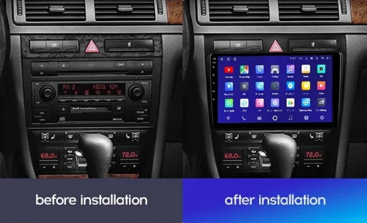 Navigatie auto Teyes CC3, AUDI A6 C5 1997-2004, 4G, Wi-Fi, 4+64GB, 9" QLED, Octa-Core 1.8Ghz, Android, Bluetooth 5.1, DSP [1]