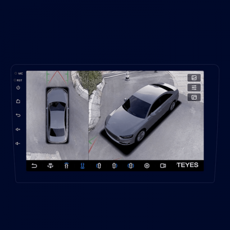 Navigatie auto Teyes CC3 360°, AUDI A3 8P 2003-2013, 4G, Wi-Fi, 6+128GB, 9" QLED, Octa-Core 1.8Ghz, Android, Bluetooth 5.1, DSP [3]