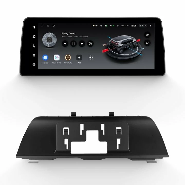 Navigatii dedicate - Navigatie auto Teyes LUX ONE, BMW SERIA 5 F10/F11 2009-2013, 4G, Wi-Fi, 6+128GB, 12.3” IPS, Octa-Core 2Ghz, Android, Bluetooth 5.1, DSP
