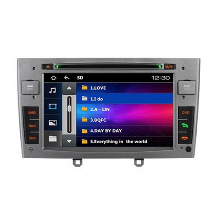 Navigatie dedicata pentru Peugeot 308 2007 - 2014, Edotec EDT-K083, DVD, GPS, Bluetooth, sistem de operare Windows [1]