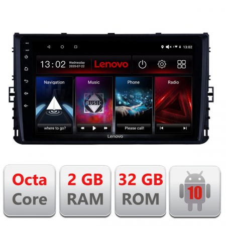 Camere auto - Navigatie dedicata pentru Volkswagen Passat/Golf VII/Polo/Tiguan 2018-, Edotec EDT-E509, FM, Bluetooth, DSP, Octa Core, Wi-Fi,Android 8.1