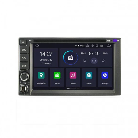 Navigatie dedicata pentru Volkswagen Transporter , Edotec EDT-G802-8core , DVD, GPS , Bluetooth, Wi-Fi,  Android 9.0 [1]
