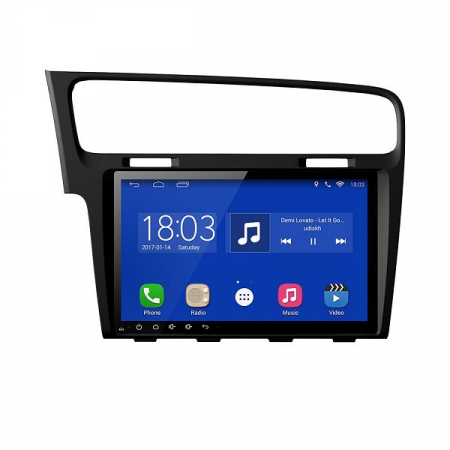 Camere auto - Navigatie dedicata pentru VW Golf 7 2014, Edotec EDT-L491, LED, USB, SD, Bluetooth, sistem de operare Android