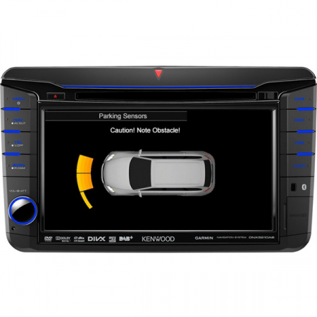 Navigatie dedicata pentru VW/Seat/Skoda, Kenwood DNX-525DAB, 4X50W, DVD, CD, FM, Bluetooth, USB, Slot card SD, navigatie Garmin [1]