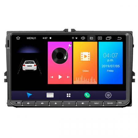 Navigatii dedicate - Navigatie dedicata VW, SKODA, SEAT, Edotec EDT-E405, Android 10, Bluetooth, GPS, Wi-Fi