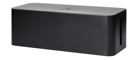 Bricolaj & Electrice - Organizator de cabluri VIRONE L CB-1/B, plastic, negru