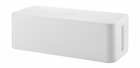Bricolaj & Electrice - Organizator de cabluri VIRONE L CB-1/W, plastic, alb