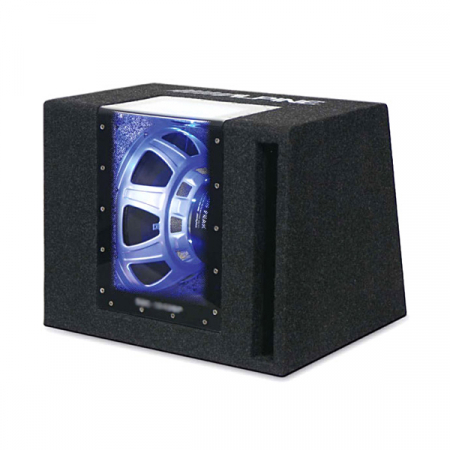 Pachet bass auto Alpine SBG-1244BP, 250W RMS + amplificator Alpine MRV-M250, mono, 250W + Kit cablu amplificator 10 mm2 [1]