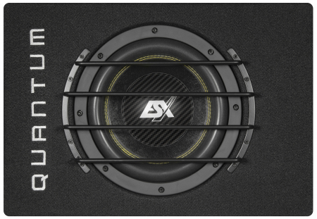 Pachet bass auto ESX Quantum QXB10, 600W RMS + Amplificator auto ESX Signum SXE1200.1D, Mono, 600W RMS + Kit cablu amplificator [1]