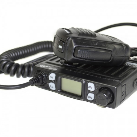 Pachet statie radio auto CB CRT One V cu mufa de bricheta inclusa + Antena CB PNI Extra 45 lungime 45cm + Baza magnetica [4]