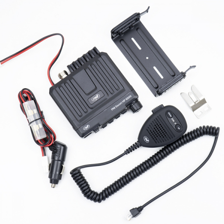 Pachet statie radio auto CB PNI Escort HP 6500, squelch automat + Antena CB PNI LED 2000 cu filet SO-239, lungime 90 cm [1]