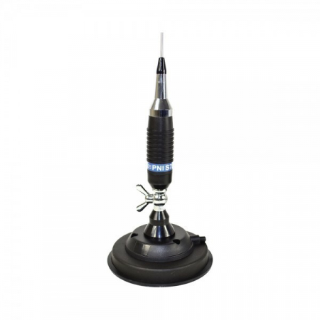 Pachet statie radio auto CB PNI Escort HP 6500, squelch automat + Antena CB PNI S75 lungime 75cm + Baza magnetica [11]