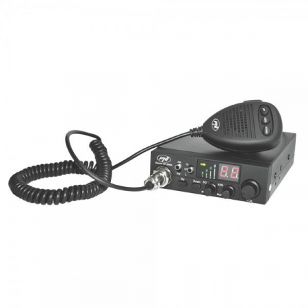 Pachet statie radio auto CB PNI Escort HP 8000L + Antena CB PNI ML70 lungime 70cm + Baza magnetica [3]