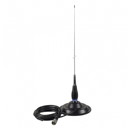 Pachet statie radio auto CB PNI Escort HP 8000L + Antena CB PNI ML145 lungime 145cm + Baza magnetica [6]