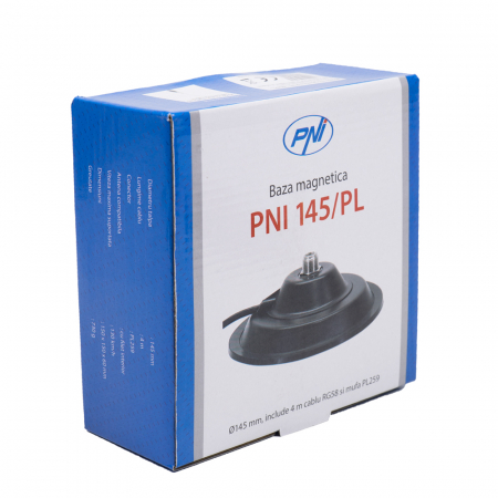 Pachet statie radio auto CB PNI Escort HP 8024 + Antena CB PNI ML145 lungime 145cm + Baza magnetica [3]