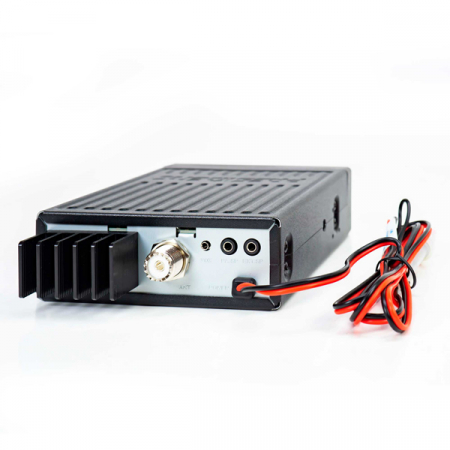 Pachet statie radio auto CB President BARRY II ASC AM/FM, Roger Beep, NB, ANL, Port USB, VOX, 12V/24V + Antena CB PNI S75 lungime 75cm + Baza magnetica [9]