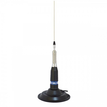 Pachet statie radio auto CB President RANDY III Mobile + Antena radio CB PNI ML160 lungime 155cm + Baza magnetica [11]