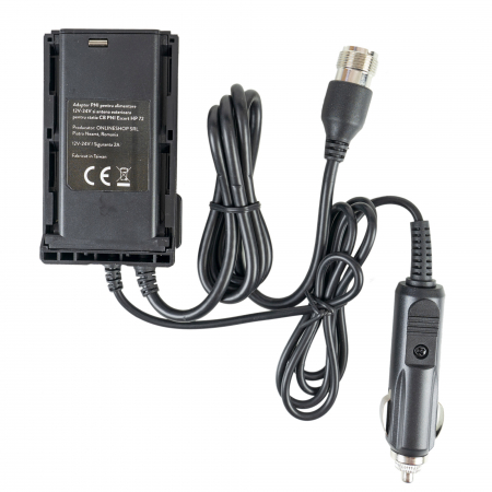 Pachet statie radio CB PNI Escort HP 72 cu adaptor alimentare 12V-24V + antena exterioara [8]