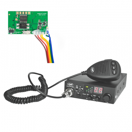 Statii radio auto CB - Pachet statie radio CB PNI Escort HP 8000L + Modul de ecou si roger beep PNI ECH01