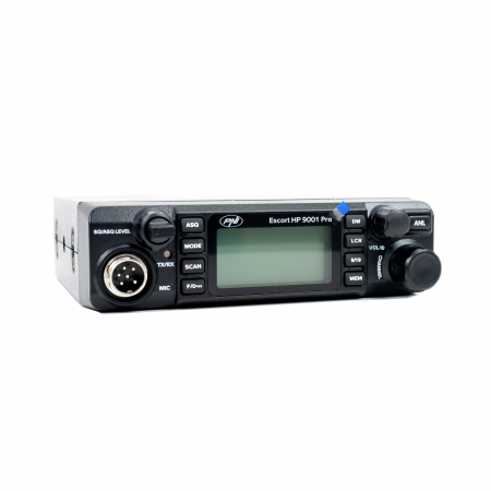 Pachet statie radio CB PNI ESCORT HP 9001 PRO ASQ, 12V/24V + Antena CB PNI Extra 40, lungime 44 cm + Baza magnetica [1]