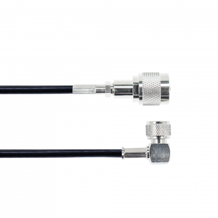 Pachet statie radio CB President BARRY II, 12V/24V + Antena CB President Iowa, lungime 102 cm cu montura + Cablu [5]
