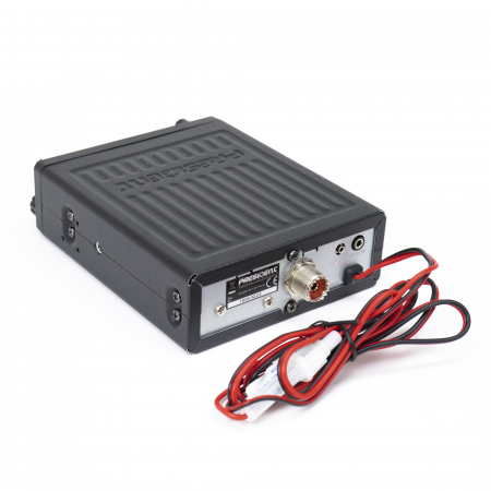 Pachet statie radio CB President Harry 3, 12V/24V + Antena CB President Carolina, lungime 43 cm + Montura fixa + Cablu [2]
