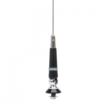 Pachet statie radio CB President Harry 3, 12V/24V + Antena CB President Carolina, lungime 43 cm + Montura fixa + Cablu [7]