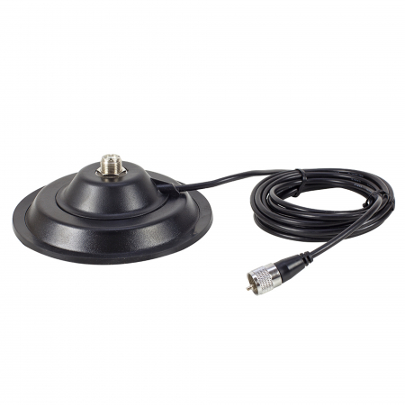 Pachet statie radio CB TTi TCB-550 EVO, 12V/24V + Antena PNI ML145, lungime 145 cm + Baza magnetica [6]