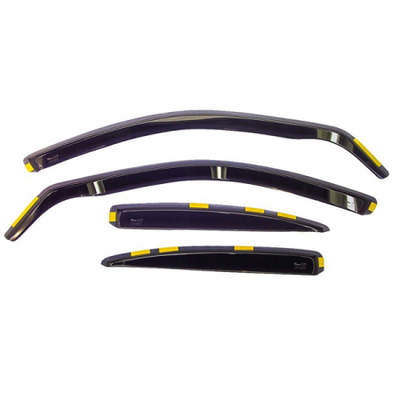 Paravanturi auto - Paravant auto Heko pentru Chevrolet Lacetti sedan din 2004 - 2010 set 4 buc fata si spate