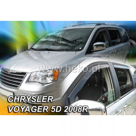 Paravant auto Heko pentru Chrysler Grand Voyager din 2008 - 2016 set 2/4 buc fata [1]