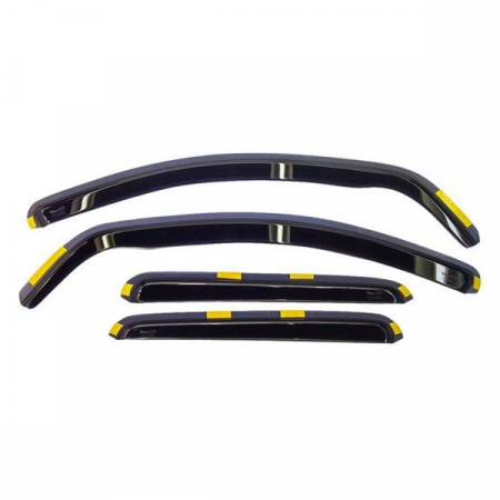 Accesorii auto - Paravant auto Heko pentru Dacia Duster din 2010 - 2016 set 4 buc fata si spate